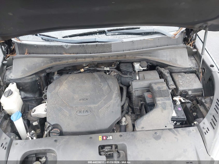 VIN 5XYPH4A50KG526697 2019 KIA SORENTO 3.3L EX
