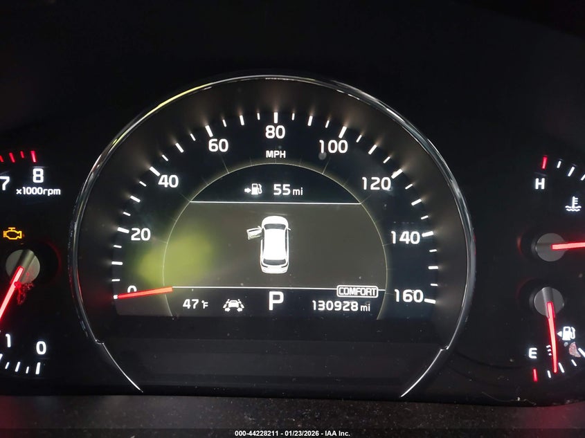 VIN 5XYPH4A50KG526697 2019 KIA SORENTO 3.3L EX