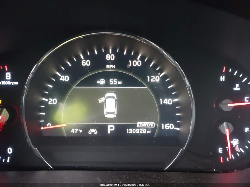 VIN 5XYPH4A50KG526697 2019 KIA SORENTO 3.3L EX