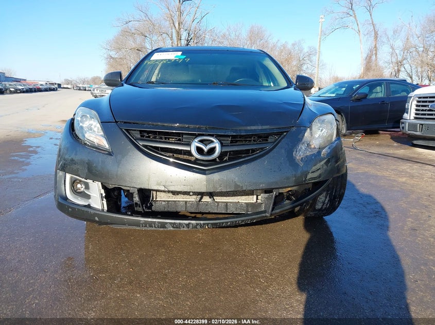 2012 Mazda 6 2.5 I Touring grey Lot 111044228399 Vin 1YVHZ8DH0C5M29194