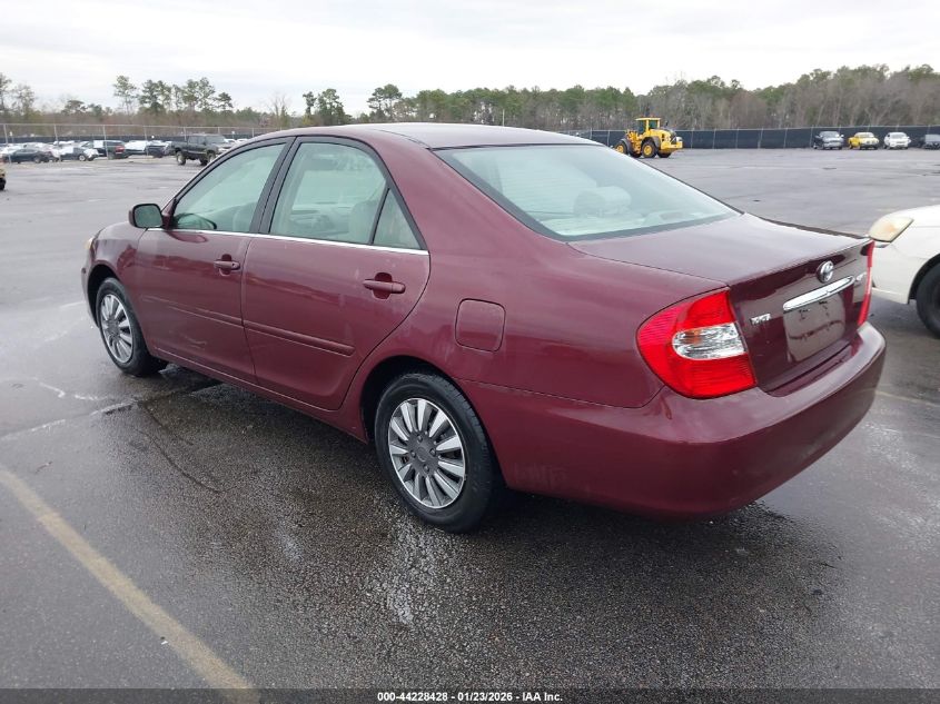 2002 Toyota Camry Le