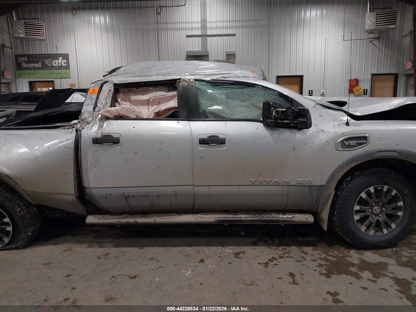 2018 Nissan Titan Xd Pro-4X Gas VIN: 1N6AA1F49JN508518 Lot: 44228534