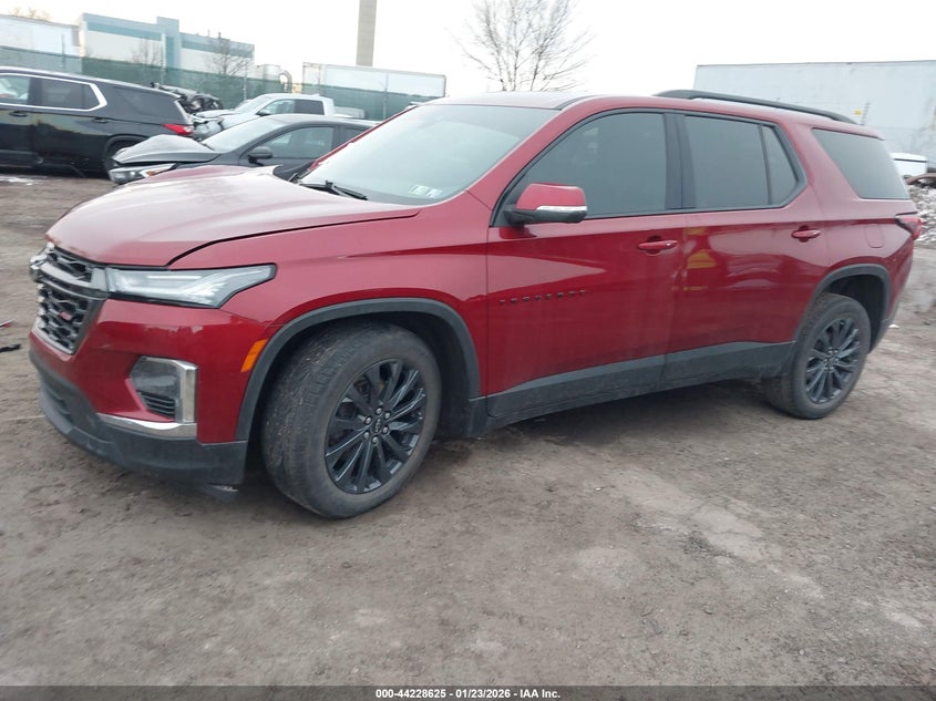 2022 Chevrolet Traverse Awd Rs