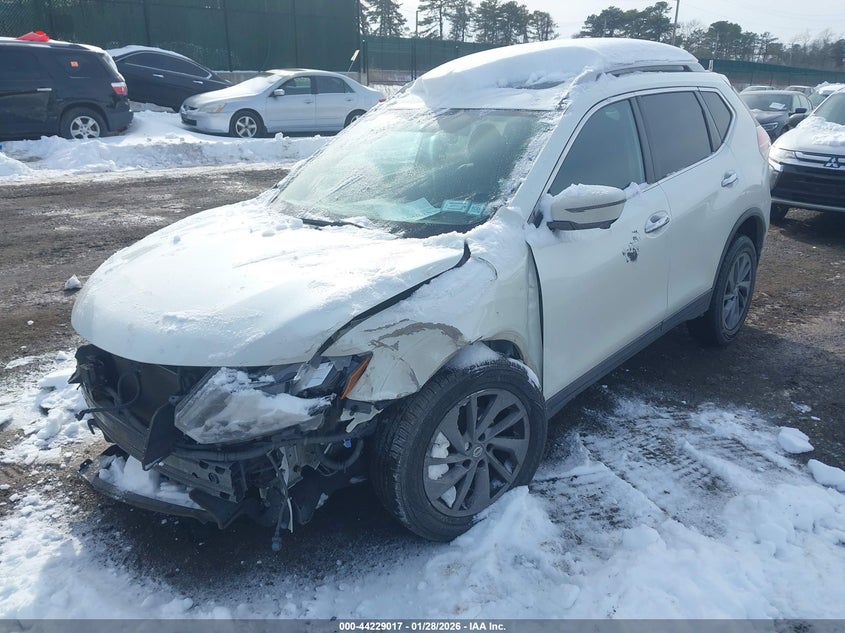 2016 Nissan Rogue Sl 5N1AT2MV8GC887087 photo 1