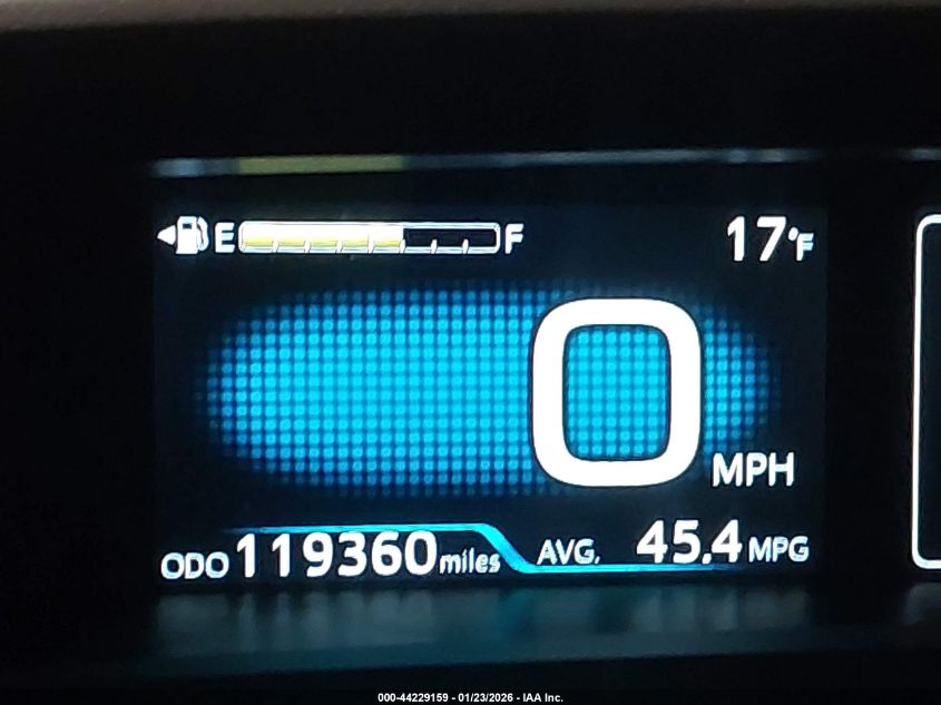 2018 Toyota Prius Three VIN: JTDKARFU2J3056459 Lot: 44229159