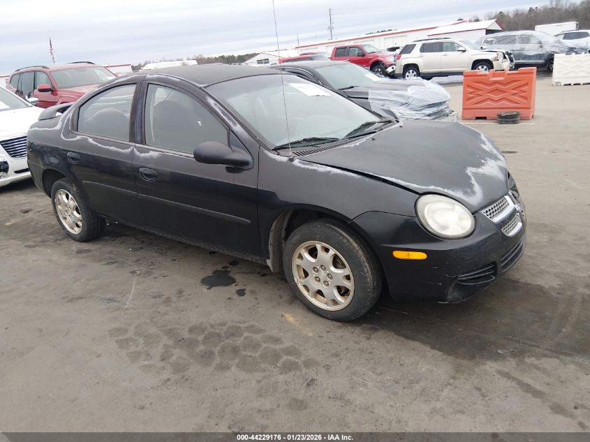 2005 Dodge Neon Sxt