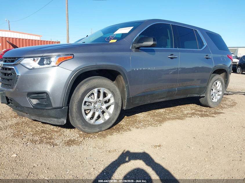2021 Chevrolet Traverse Fwd Ls 1GNERFKW8MJ181050 photo 1