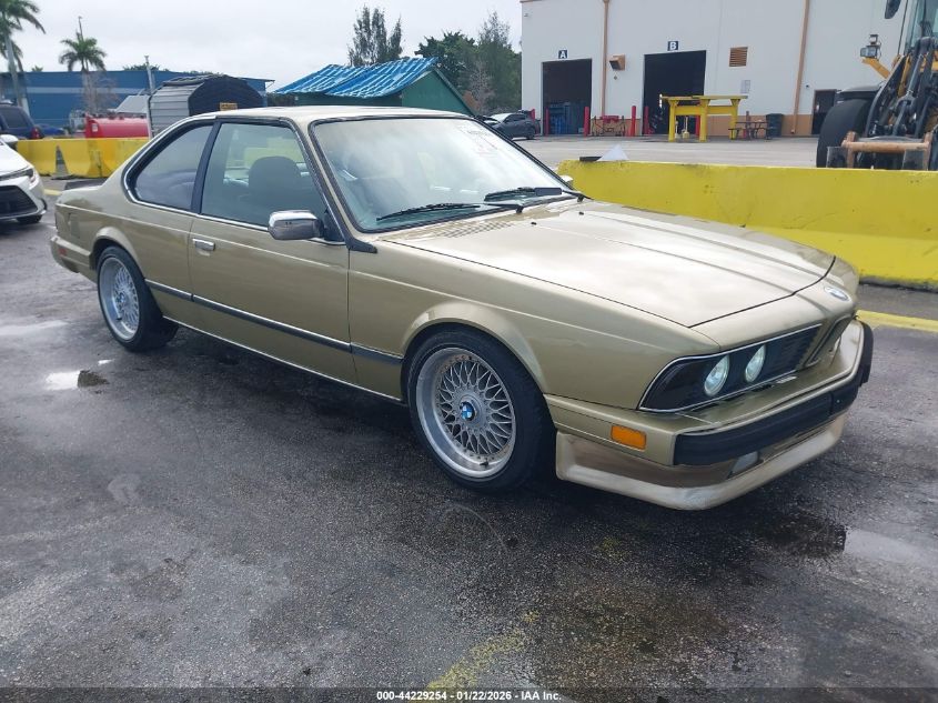 1984 BMW 6 Series