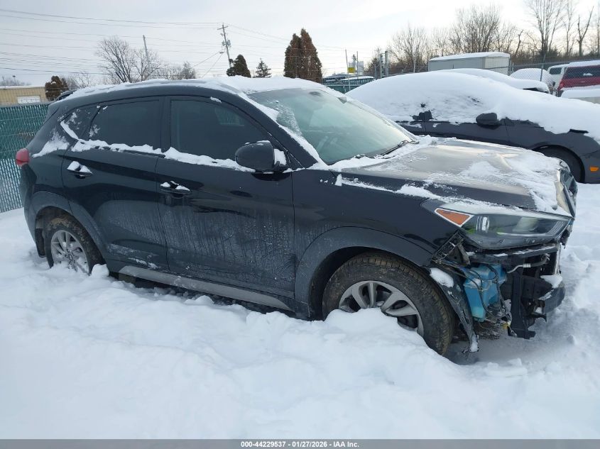 2017 Hyundai Tucson Se VIN: KM8J3CA41HU566280 Lot: 44229537