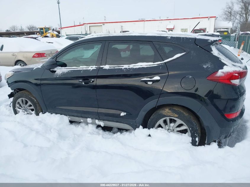 2017 Hyundai Tucson Se VIN: KM8J3CA41HU566280 Lot: 44229537