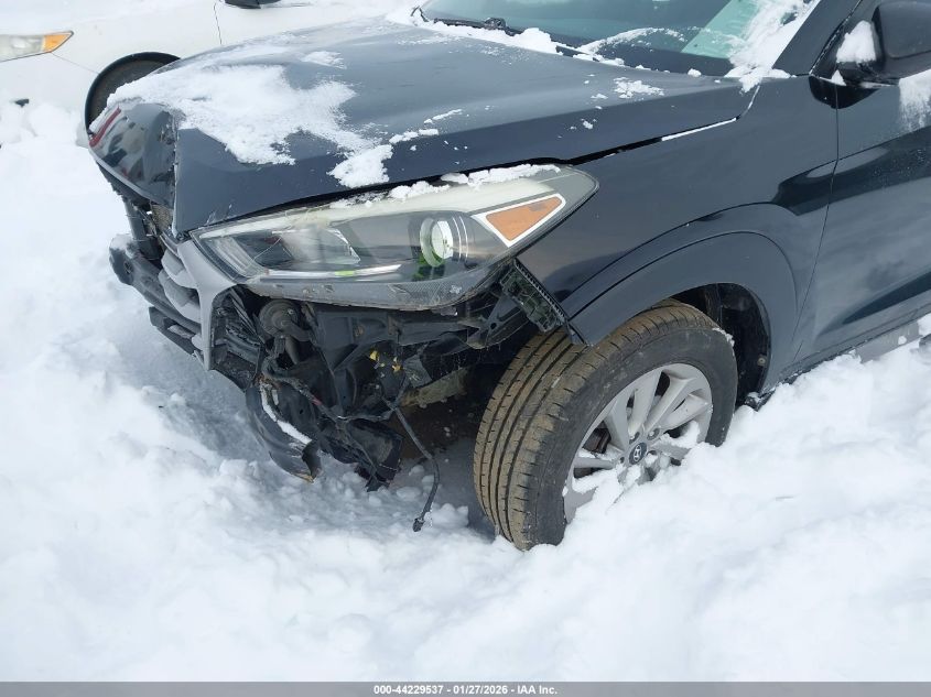 2017 Hyundai Tucson Se VIN: KM8J3CA41HU566280 Lot: 44229537