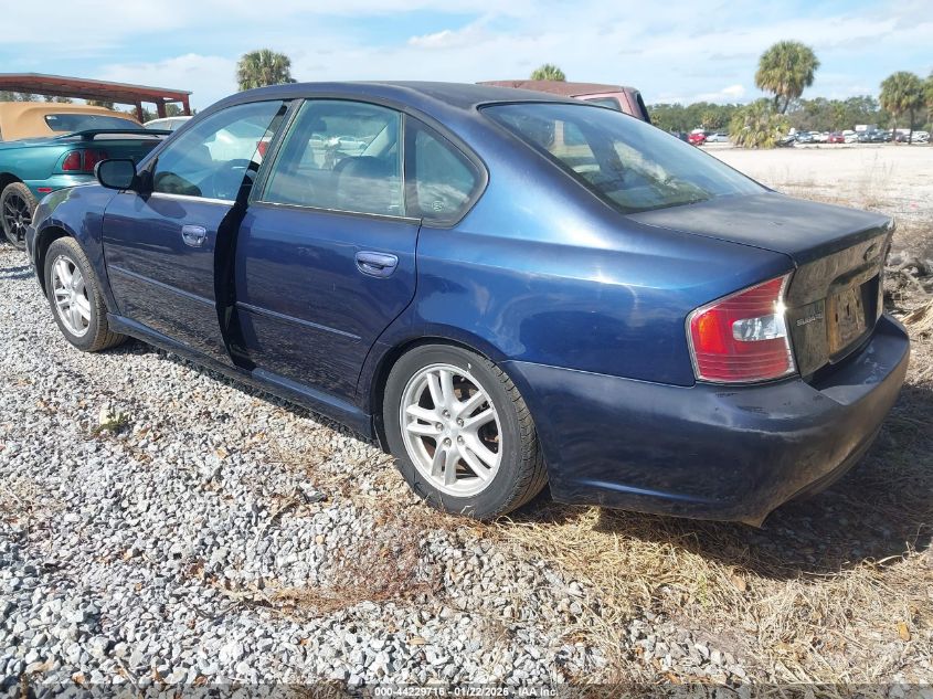 2005 Subaru Legacy 2.5I Limited