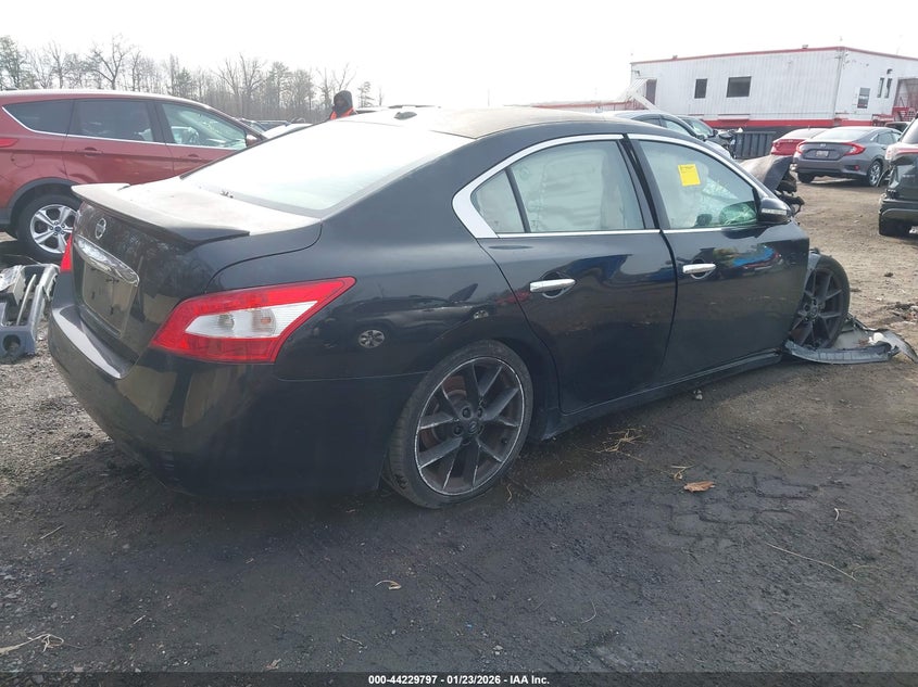 NISSAN MAXIMA 2009 VIN 1N4AA51E29C815438