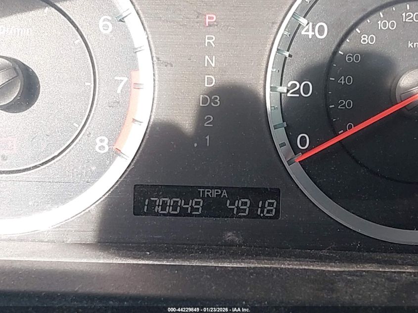 2009 Honda Accord 2.4 Ex-L VIN: 1HGCP26819A075607 Lot: 44229849