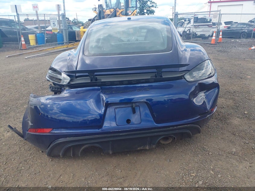 2022 Porsche 718 Cayman Gts 4.0 VIN: WP0AD2A86NS268216 Lot: 44229854