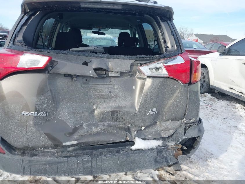 2015 Toyota Rav4 Le VIN: 2T3BFREV7FW259055 Lot: 44229912