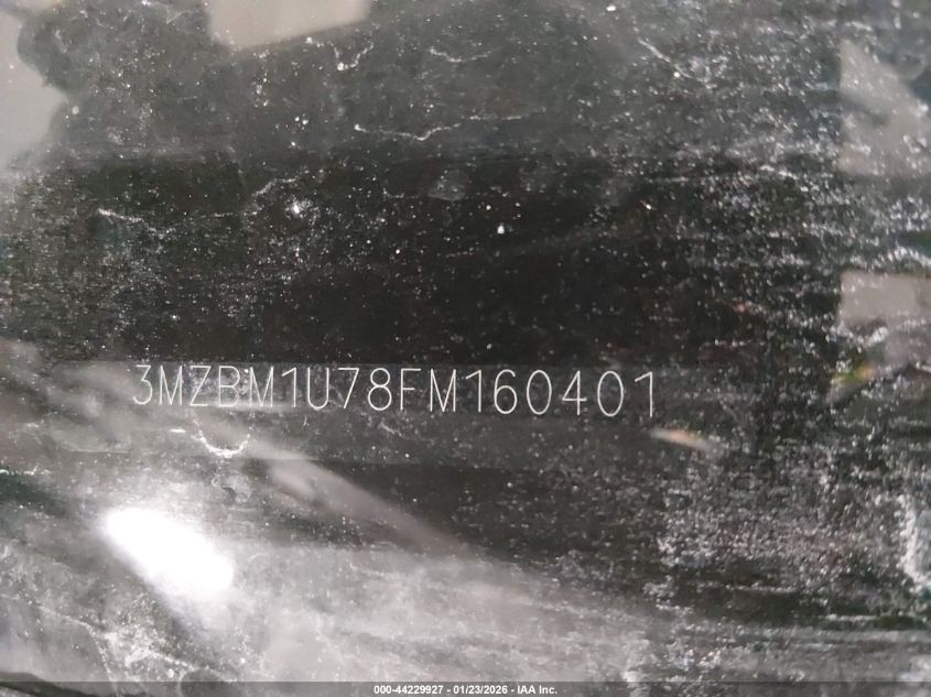 2015 Mazda Mazda3 I Sport VIN: 3MZBM1U78FM160401 Lot: 44229927