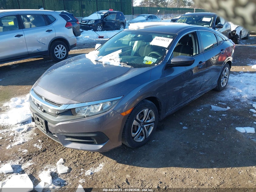 2017 Honda Civic Lx 2HGFC2F57HH518048 photo 1