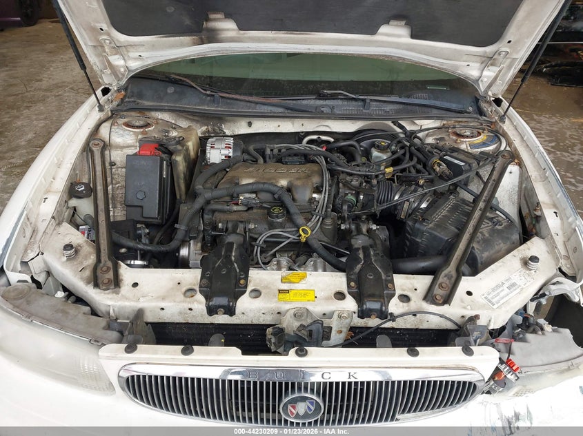 2001 Buick Century Custom VIN: 2G4WS52J211262207 Lot: 44230209