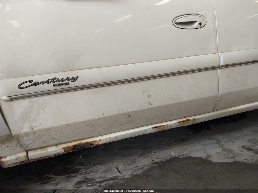 2001 Buick Century Custom VIN: 2G4WS52J211262207 Lot: 44230209