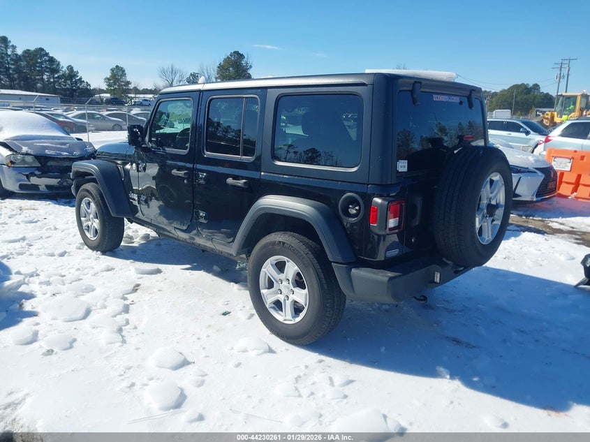2020 Jeep Wrangler Unlimited Sport S 4X4