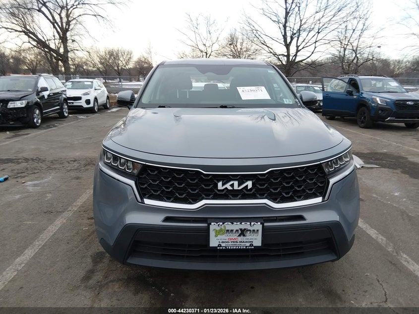 2022 Kia Sorento Lx VIN: 5XYRG4LC7NG086859 Lot: 44230371