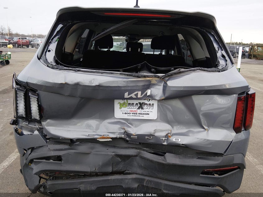 2022 Kia Sorento Lx VIN: 5XYRG4LC7NG086859 Lot: 44230371