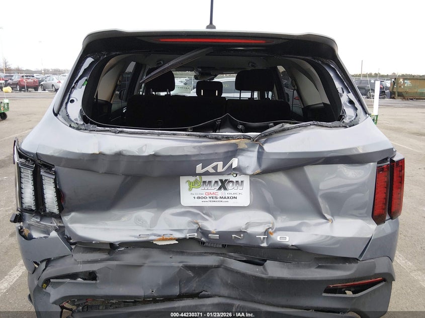 2022 Kia Sorento Lx VIN: 5XYRG4LC7NG086859 Lot: 44230371
