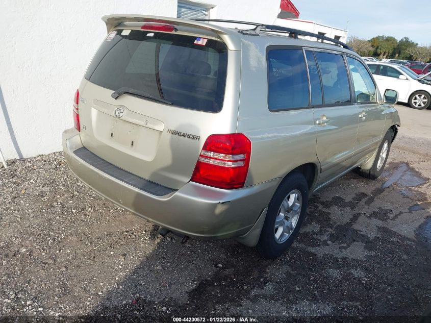 2003 Toyota Highlander Limited V6