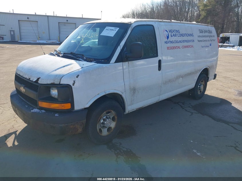 Vin: 1gczgfba7a1111166, lot: 44726887, chevrolet express 2500 work van 20102