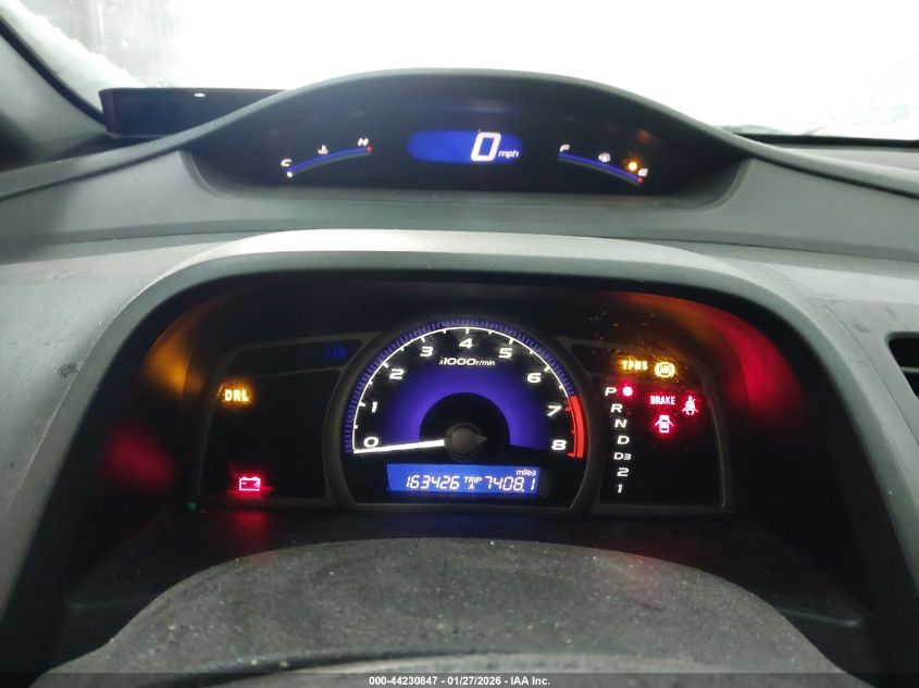 2008 Honda Civic Lx VIN: 1HGFA16558L039761 Lot: 44230847