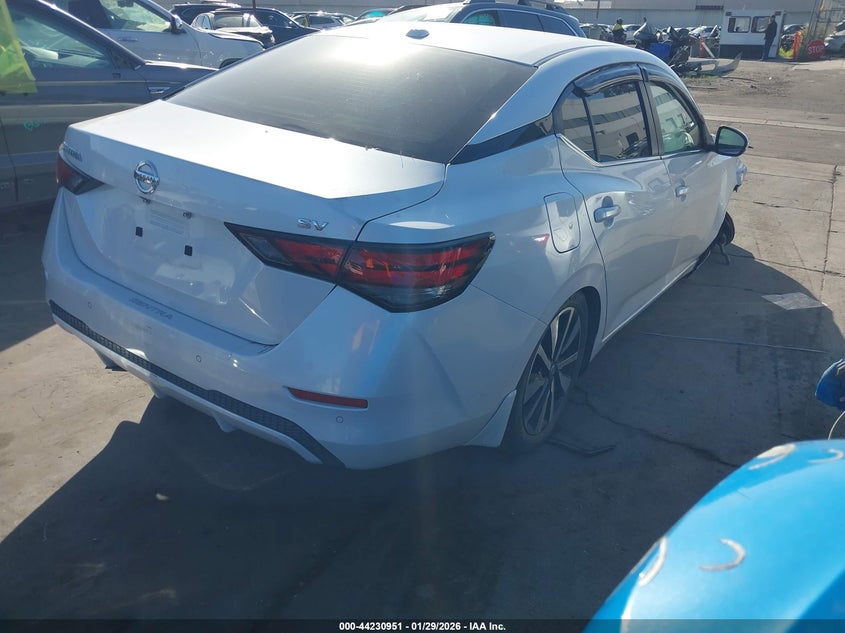 2022 Nissan Sentra Sv Xtronic Cvt