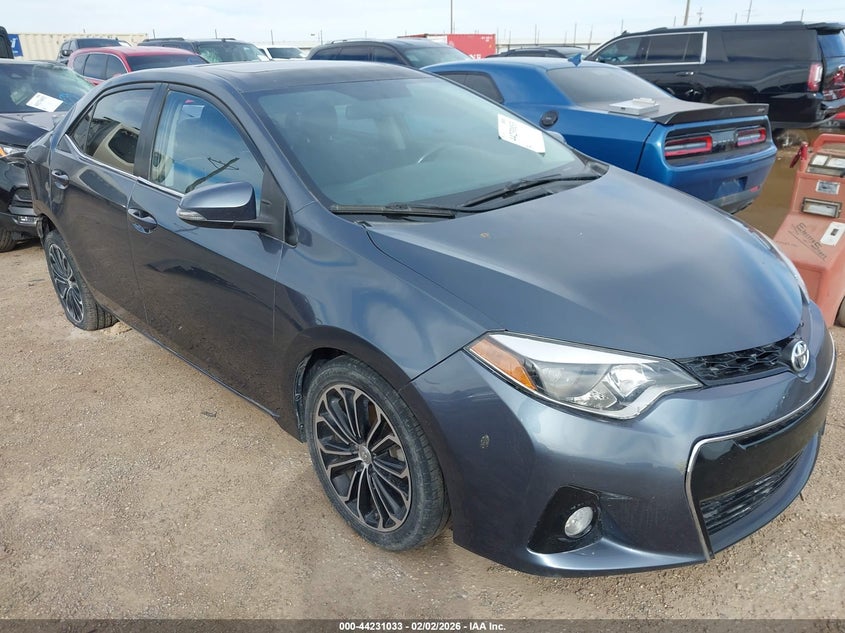 2016 Toyota Corolla S Plus