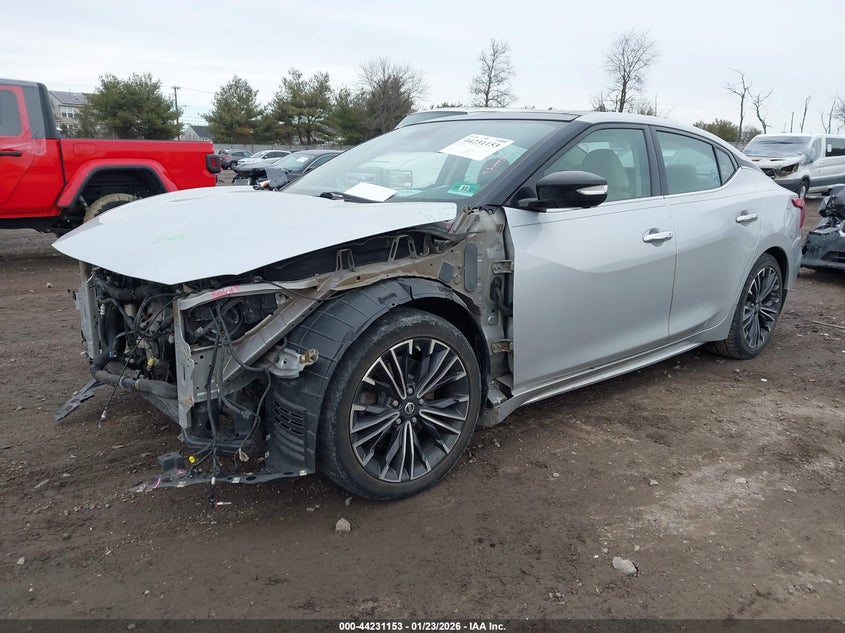 Vin: 1n4aa6ap0gc904297, lot: 44727224, nissan maxima 3.5 platinum 20162