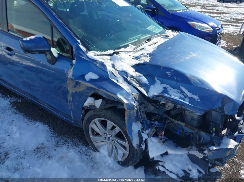 2016 Subaru Impreza 2.0I Premium VIN: JF1GPAB69GH285963 Lot: 44231551