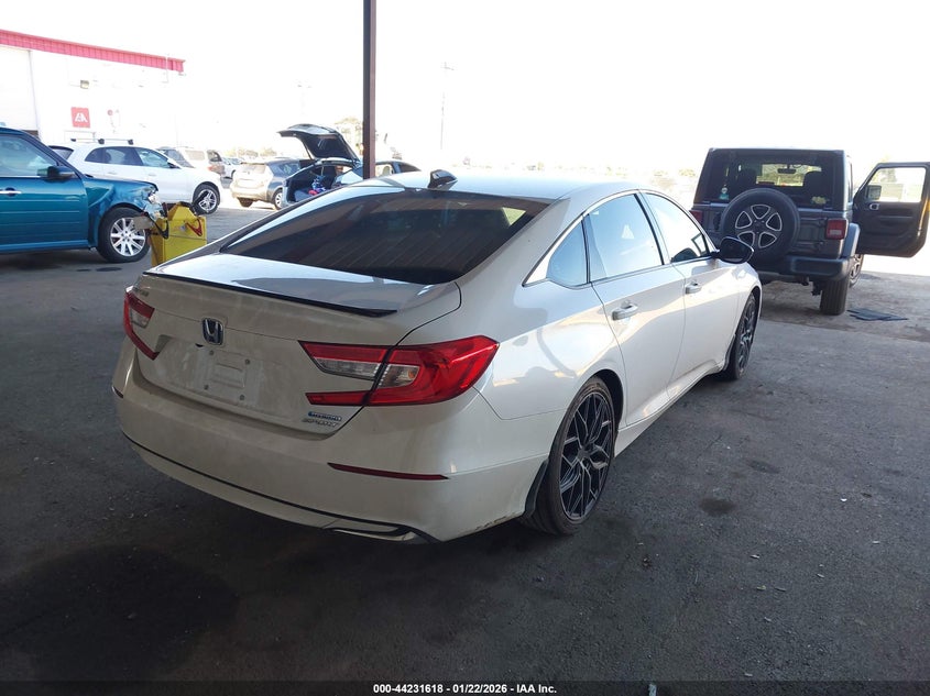 VIN 1HGCV3F21NA046433 2022 HONDA ACCORD HYBRID SPORT