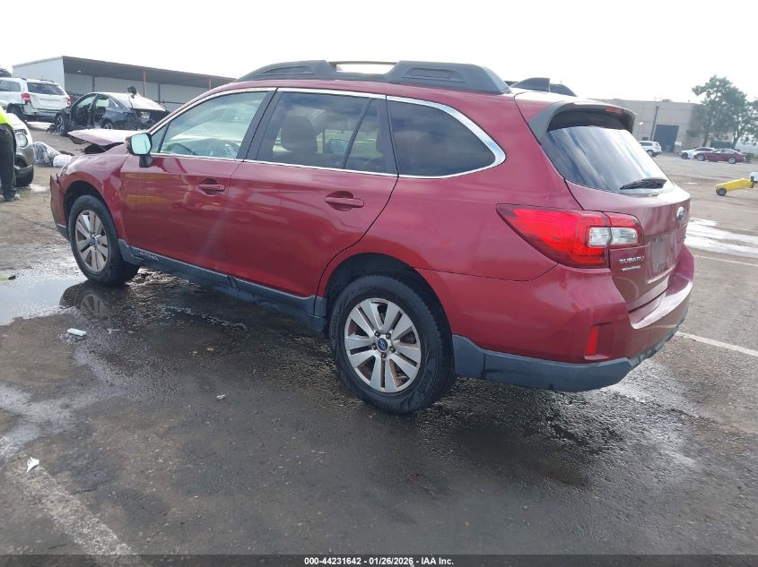 2016 Subaru Outback 2.5I Premium