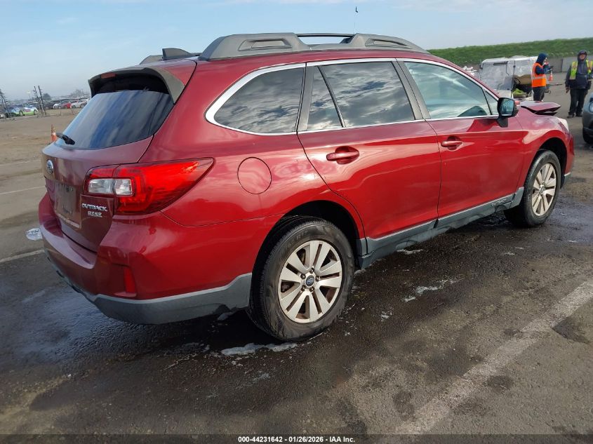 2016 Subaru Outback 2.5I Premium