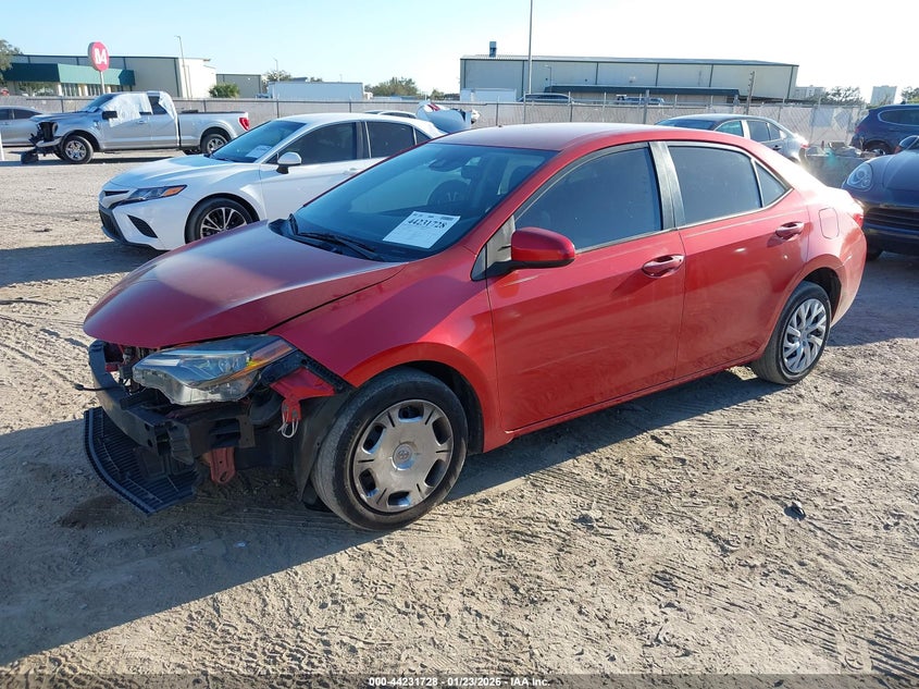 2019 TOYOTA COROLLA auction photo 2