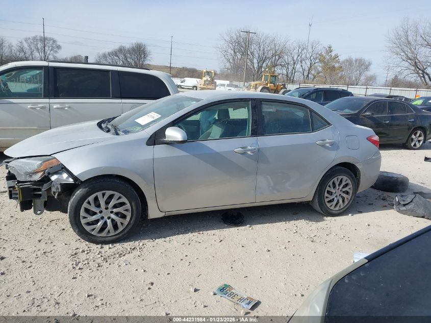 2019 Toyota Corolla Le VIN: 2T1BURHE3KC194422 Lot: 44231984