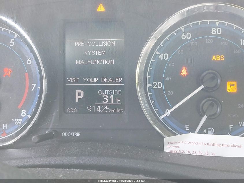 2019 Toyota Corolla Le VIN: 2T1BURHE3KC194422 Lot: 44231984