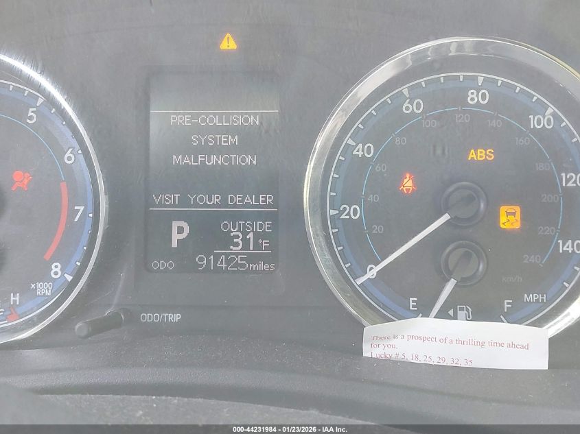 2019 Toyota Corolla Le VIN: 2T1BURHE3KC194422 Lot: 44231984