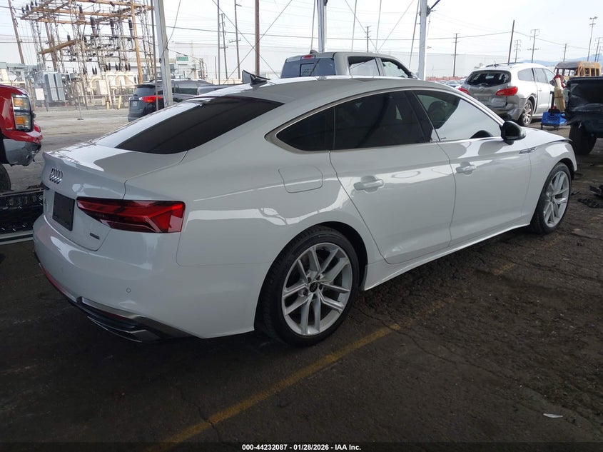 2024 Audi A5 Sportback Premium 45 Tfsi S Line Quattro S Tronic