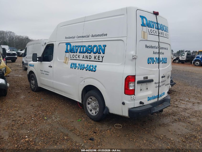 2018 Nissan Nv Cargo Nv2500 Hd Sv V8