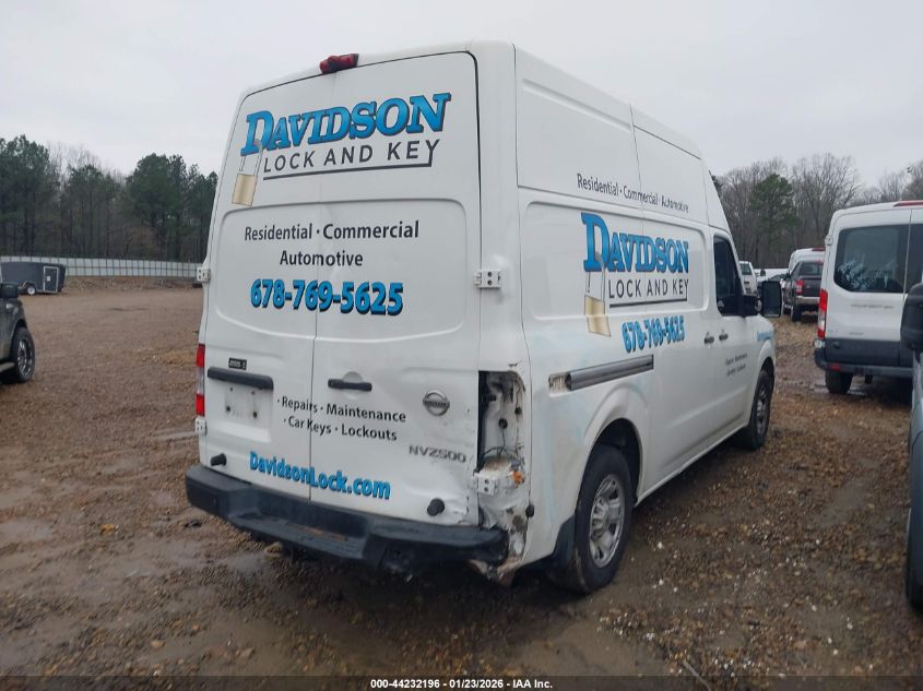 2018 Nissan Nv Cargo Nv2500 Hd Sv V8