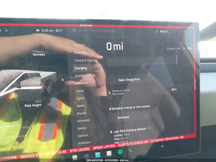 2024 Tesla Cybertruck VIN: 7G2CEHEDXRA035498 Lot: 44232198