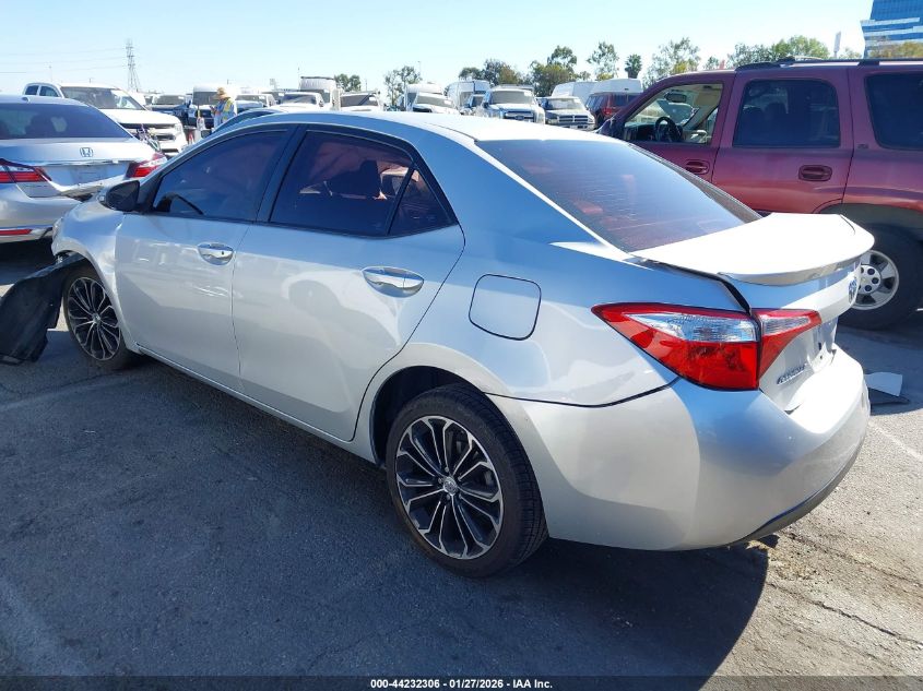 2014 Toyota Corolla S Plus