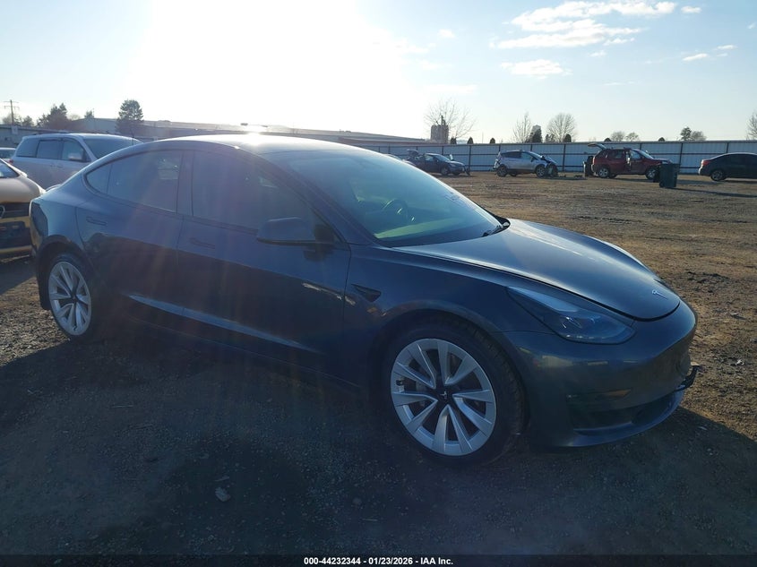 2022 Tesla Model 3 Long Range Dual Motor All-Wheel Drive