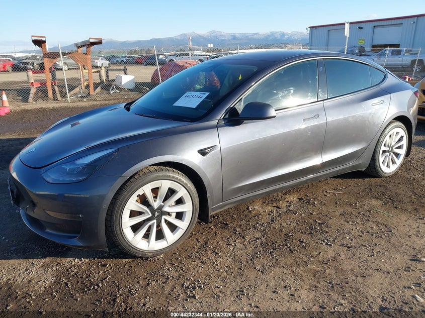 2022 Tesla Model 3 Long Range Dual Motor All-Wheel Drive