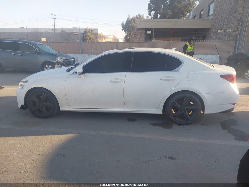 2013 Lexus Gs 3.5 Gs 350 white Lot 111044232472 Vin JTHBE1BL7D5001693